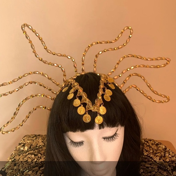 Gold Medusa Headpiece main image 7